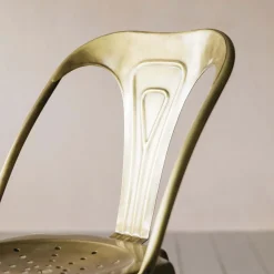 Isaac Brass Chair