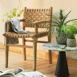Ivan Leather Armchair