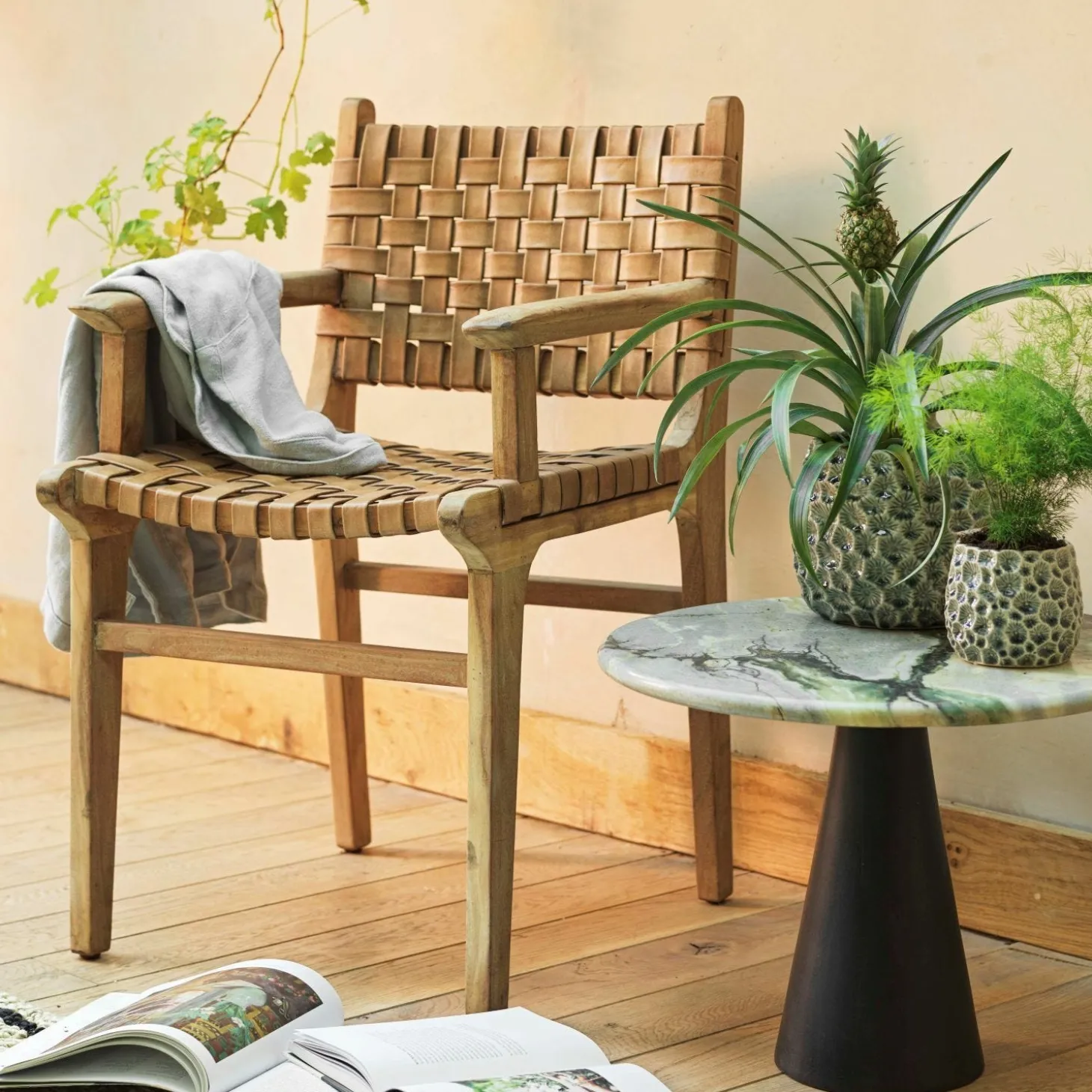 Ivan Leather Armchair