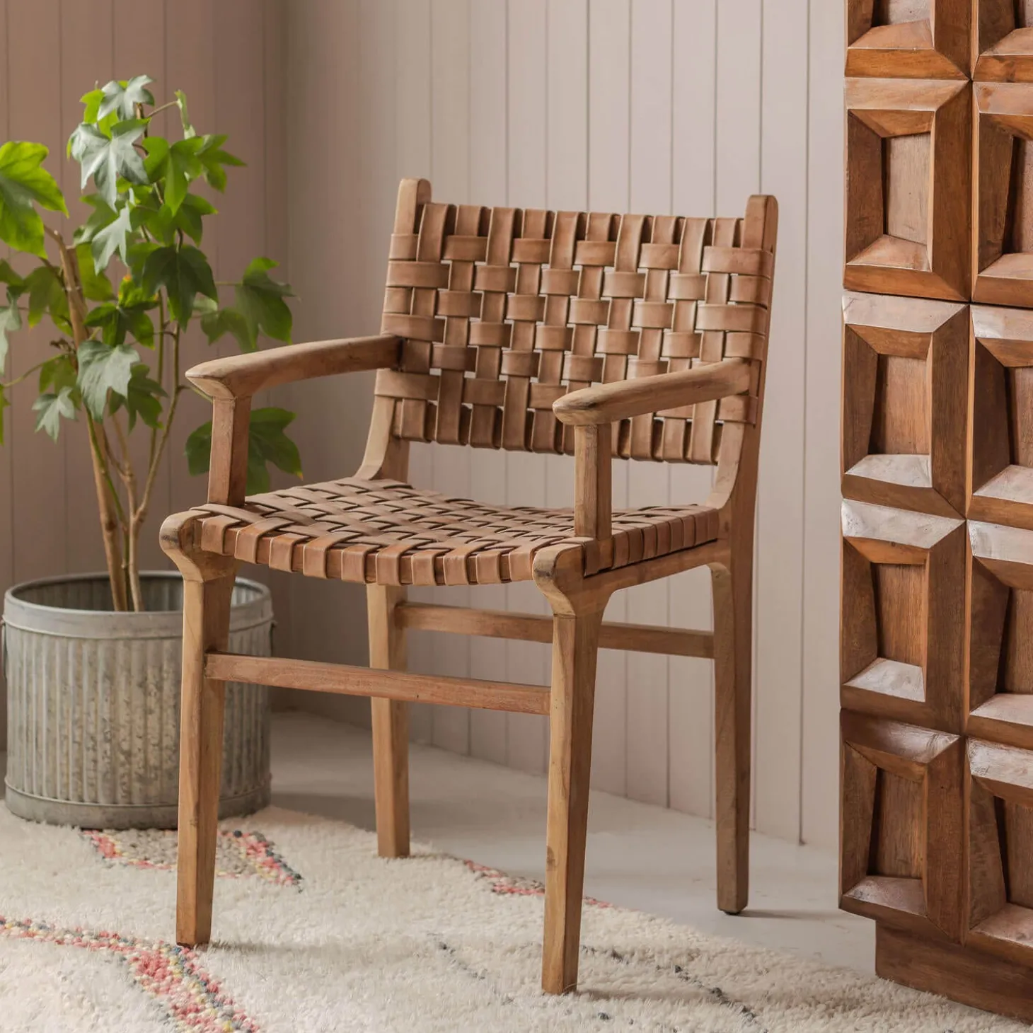 Ivan Leather Armchair