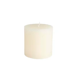 Ivory Pillar Candles
