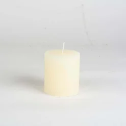 Ivory Pillar Candles