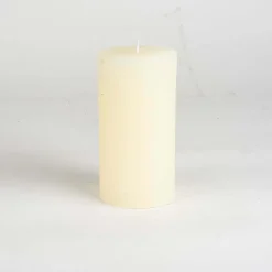Ivory Pillar Candles