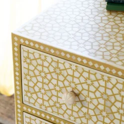 Jaipur Bone Inlay Chest of Drawers