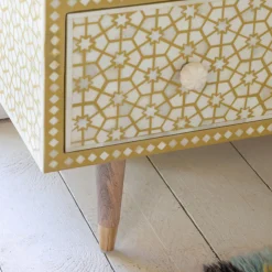 Jaipur Bone Inlay Chest of Drawers