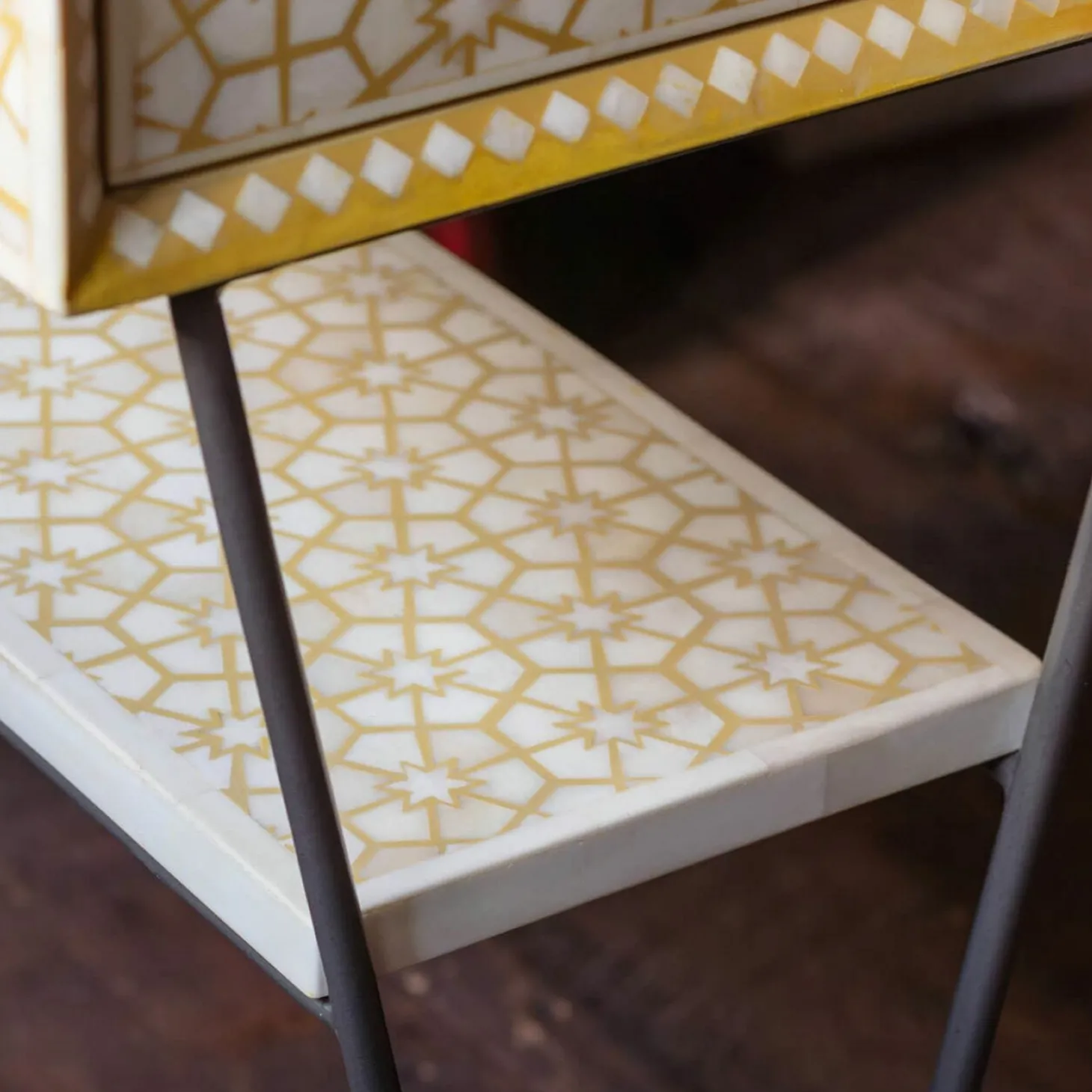 Jaipur Bone Inlay Desk