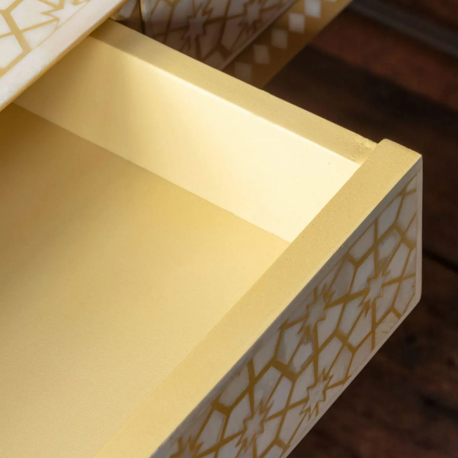 Jaipur Bone Inlay Desk