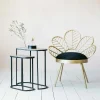 Jansen Set of Two Oval Side Tables