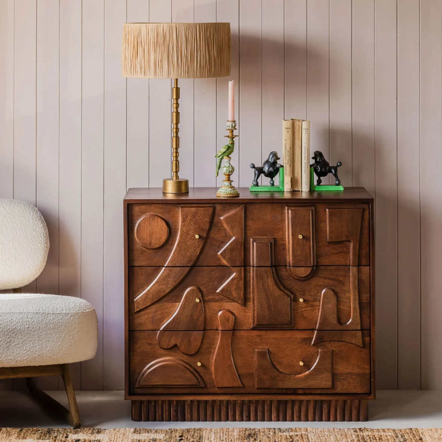 Jesse Three Drawer Chest of Drawers