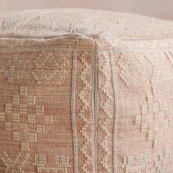 Josie Pink Pouffe