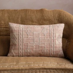 Josie Rectangular Pink Cushion