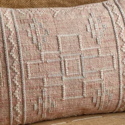 Josie Rectangular Pink Cushion