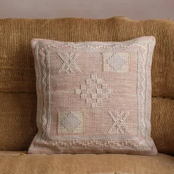 Josie Square Pink Cushion