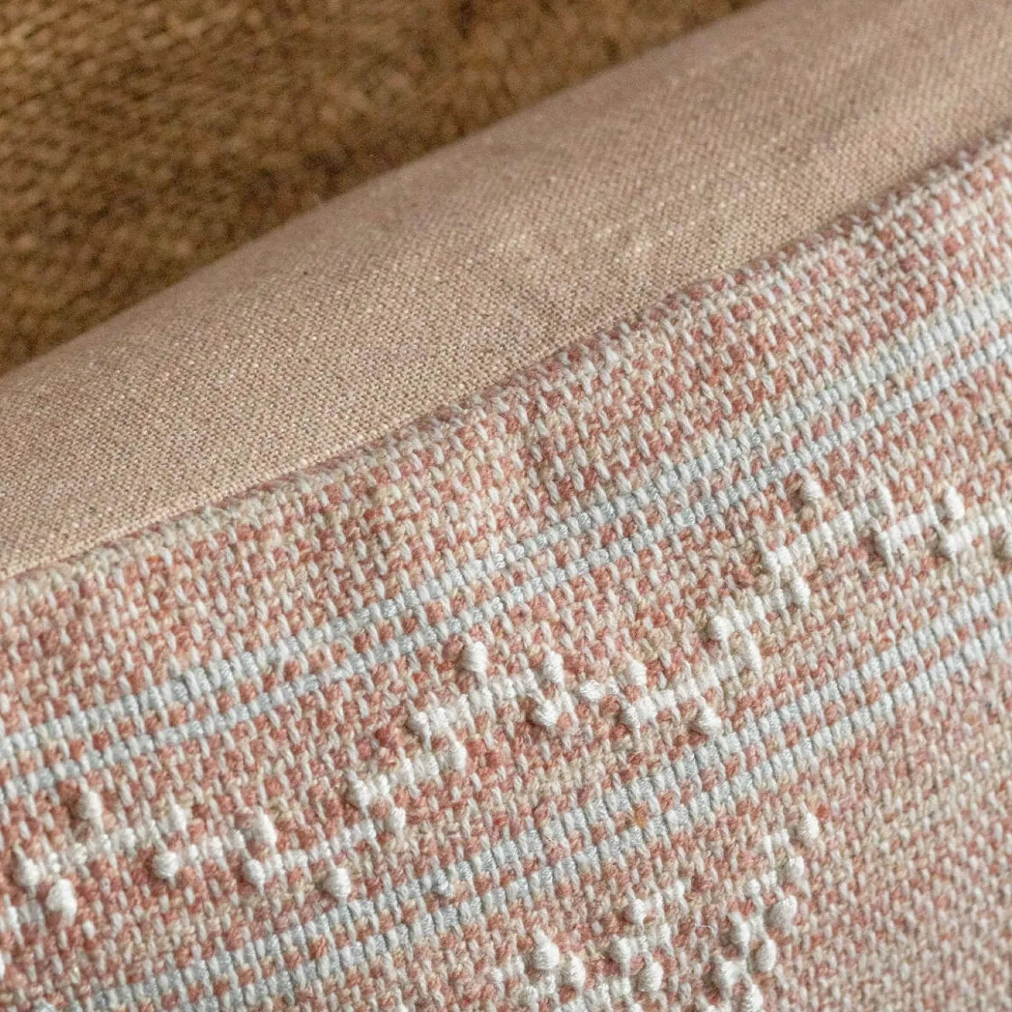Josie Square Pink Cushion