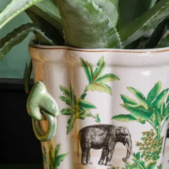 Jungle Elephant Plant Pot