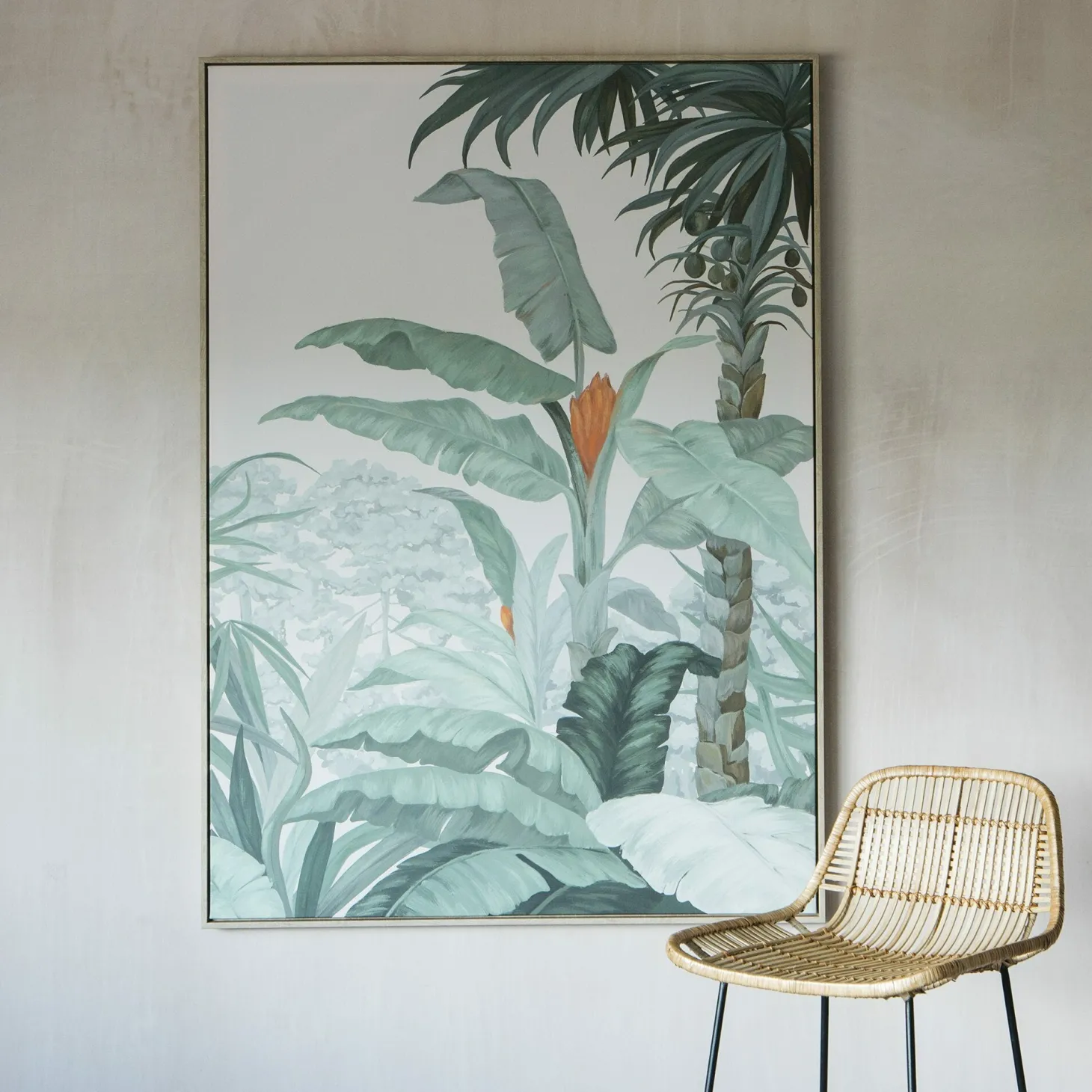 Jungle Print Canvas