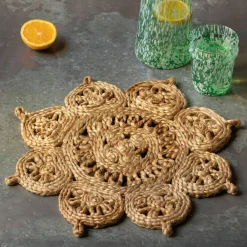 Jute Floral Placemat