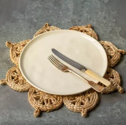 Jute Floral Placemat