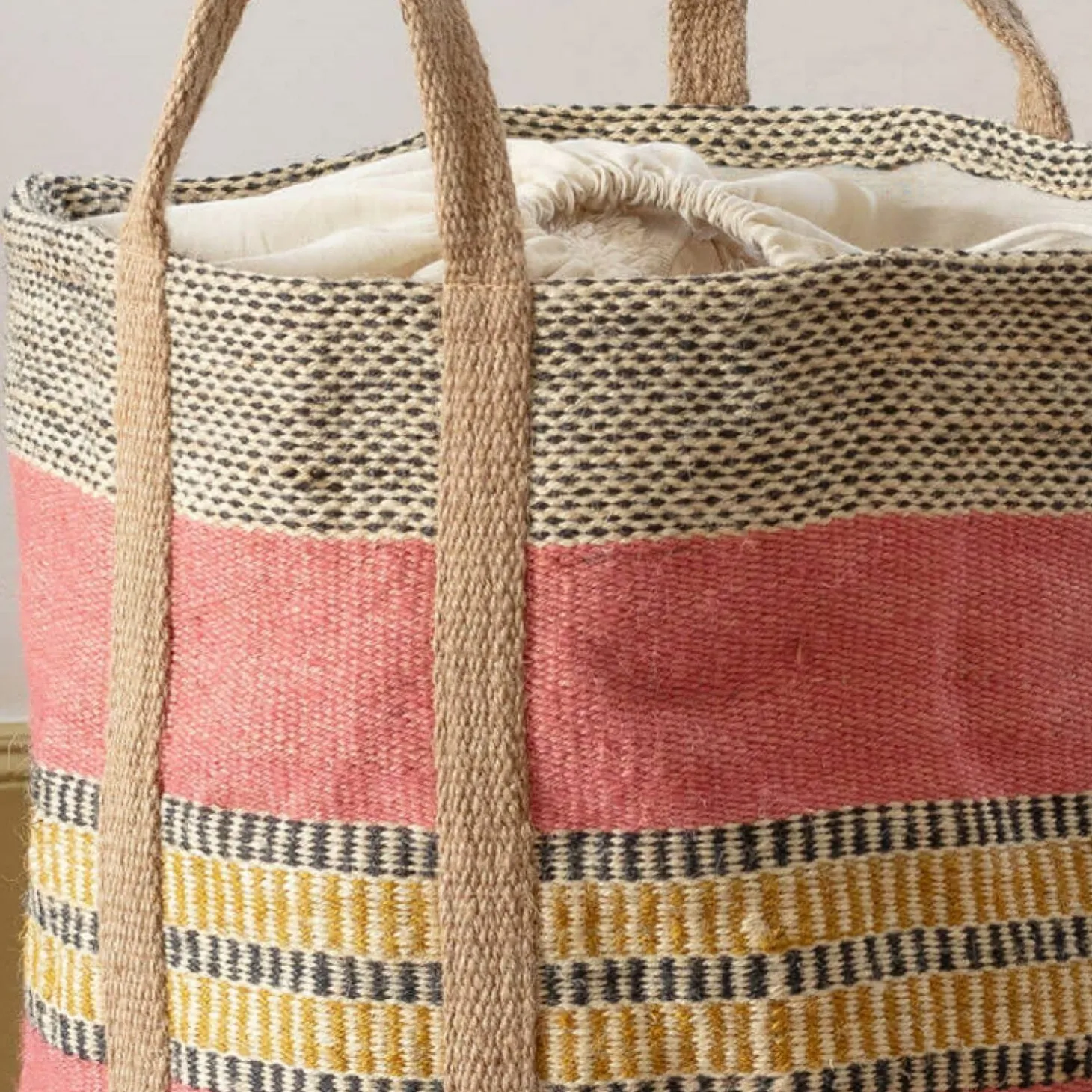 Jute Laundry Baskets