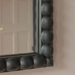 Large Barnaby Black Wall Mirror