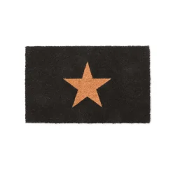 Large Charcoal Star Doormat