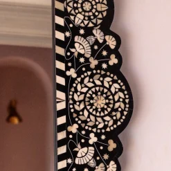 Large Ditsy Bone Inlay Mirror