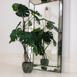 Large Faux Monstera Plant