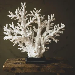 Large Faux White Coral Tree