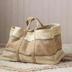 Large Jute Storage Baskets