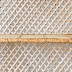 Large Wren Round Wicker Shelving Unit