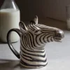 Large Zebra Jug