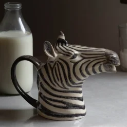 Large Zebra Jug