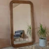 Lars Wooden Wall Mirror