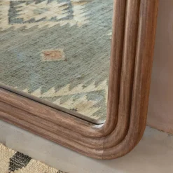 Lars Wooden Wall Mirror