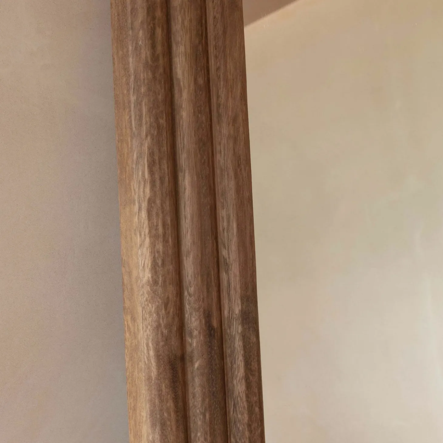 Lars Wooden Wall Mirror
