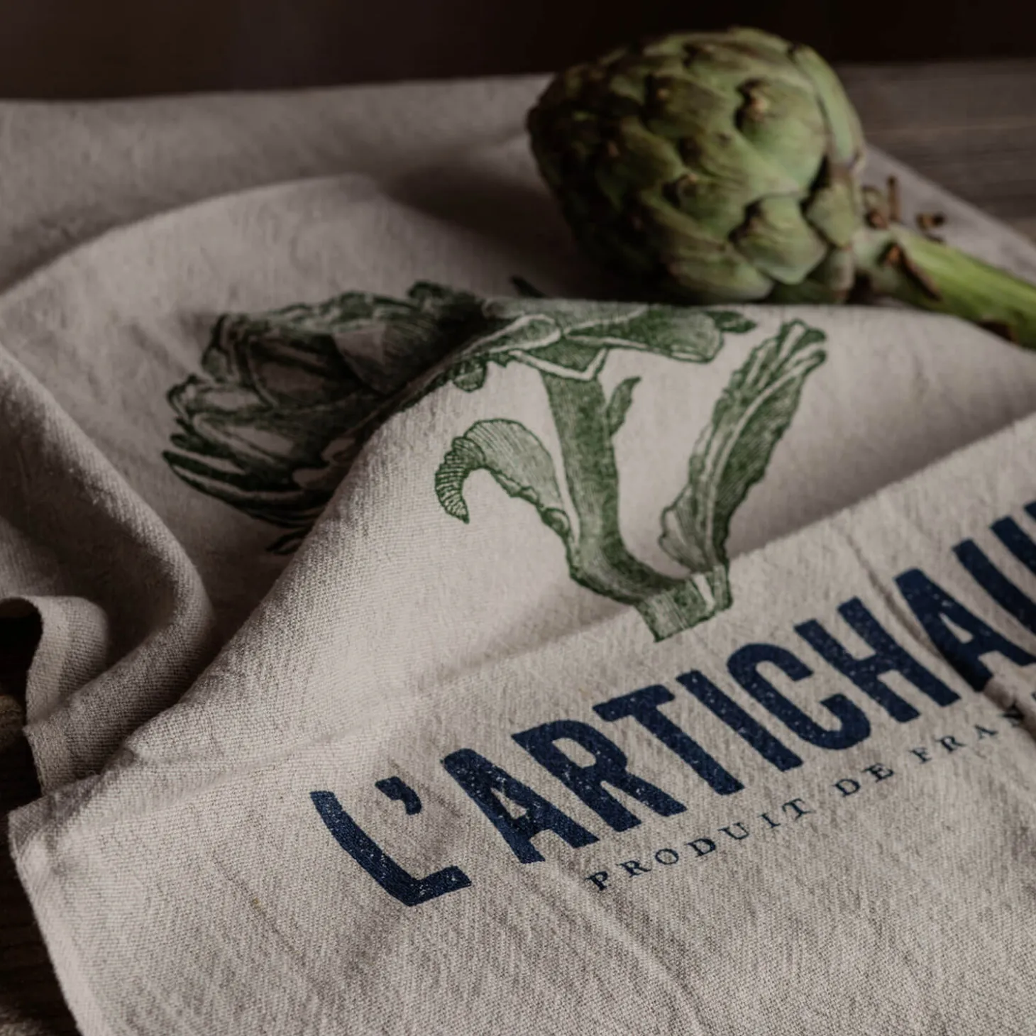 L'artichaut Linen Tea Towel