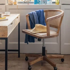 Laurena Wicker Office Chair