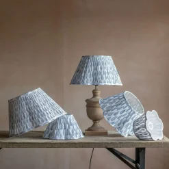 Leaf Scalloped Empire Lamp Shades