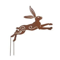 Leaping Hare Garden Stake