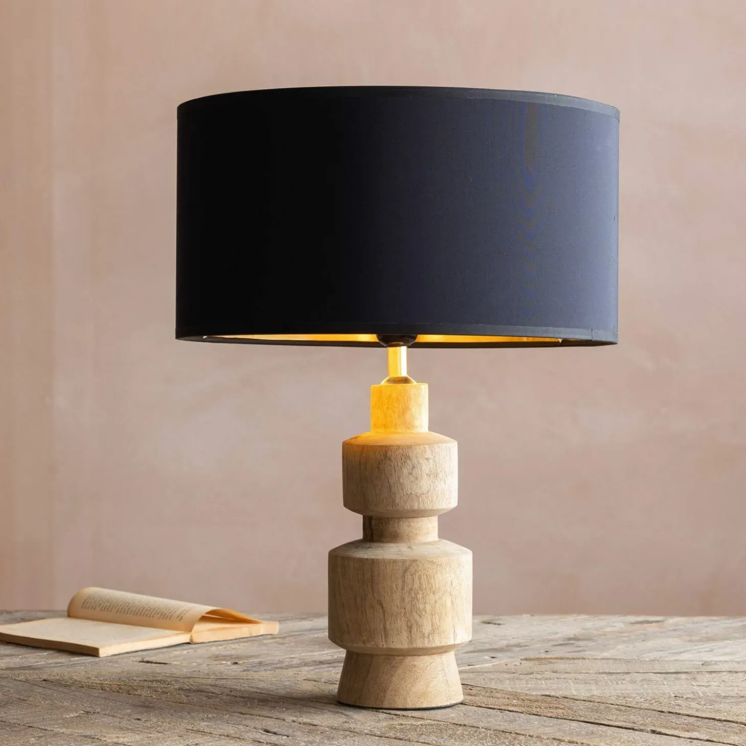 Leigh Wooden Table Lamp
