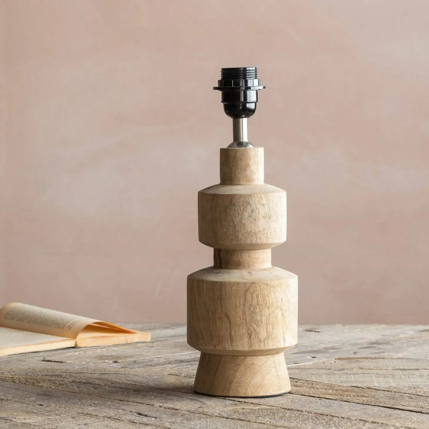 Leigh Wooden Table Lamp
