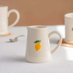 Lemon Branch Motif Mini Jug