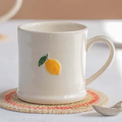 Lemon Branch Motif Mini Mug