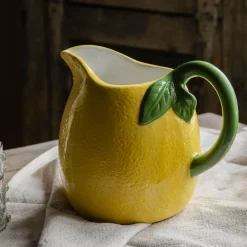 Lemon Ceramic Jug