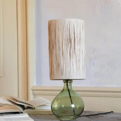 Lennox Light Green Table Lamp with Shade