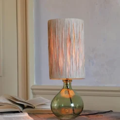 Lennox Light Green Table Lamp with Shade