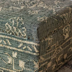 Leo Jute Ottoman