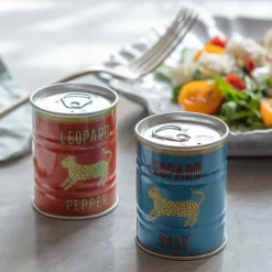 Leopard Salt and Pepper Shakers