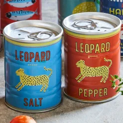 Leopard Salt and Pepper Shakers