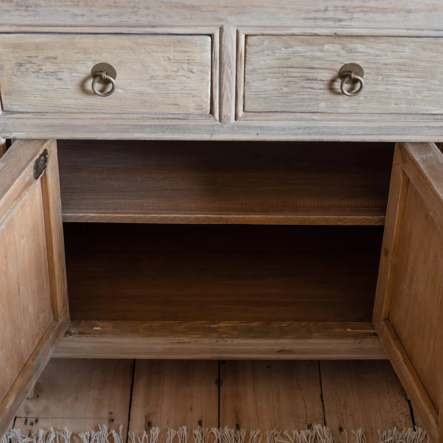 Leshan Natural Bedside Table